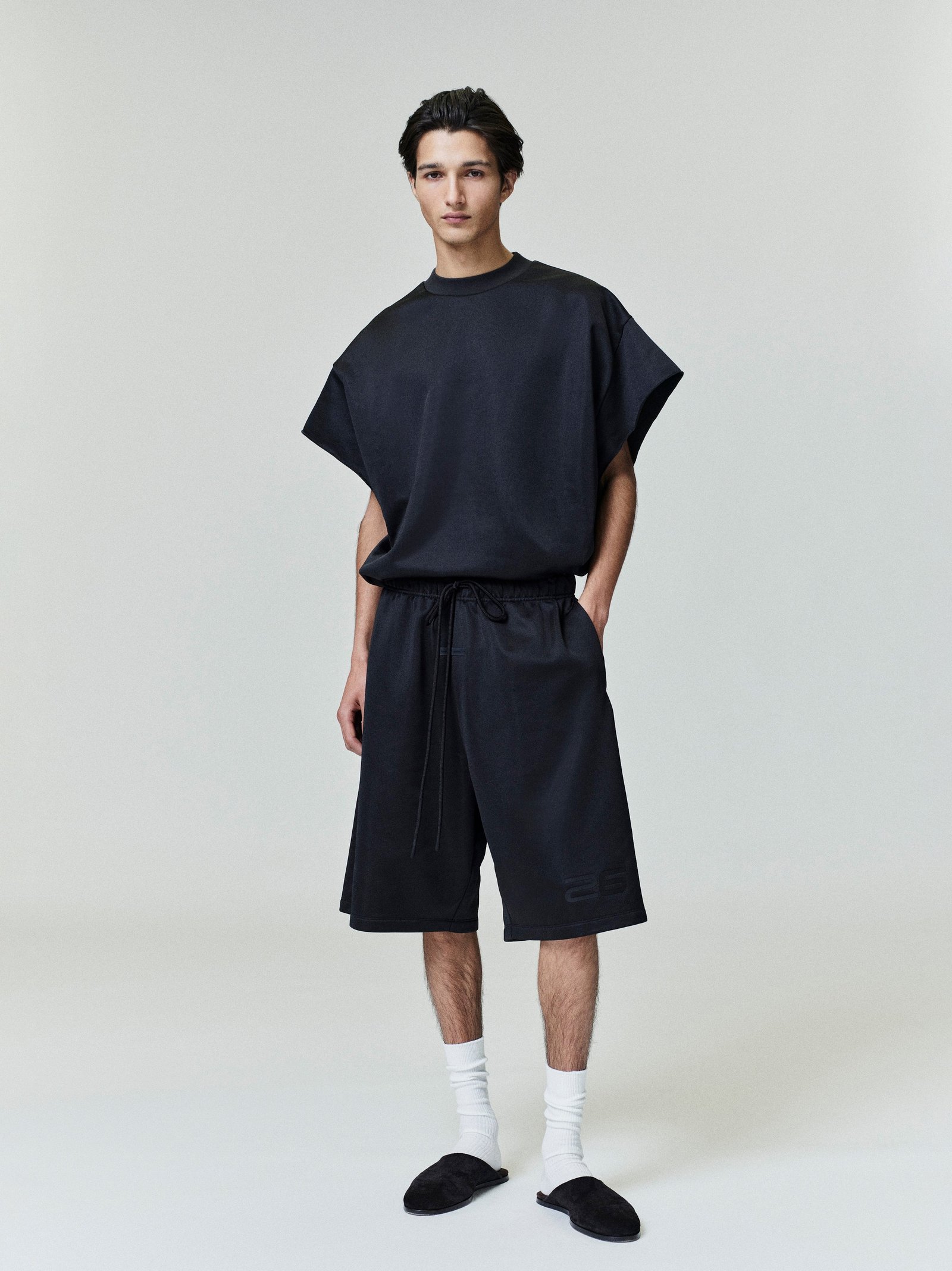 Satin Fleece 90s Muscle Tee