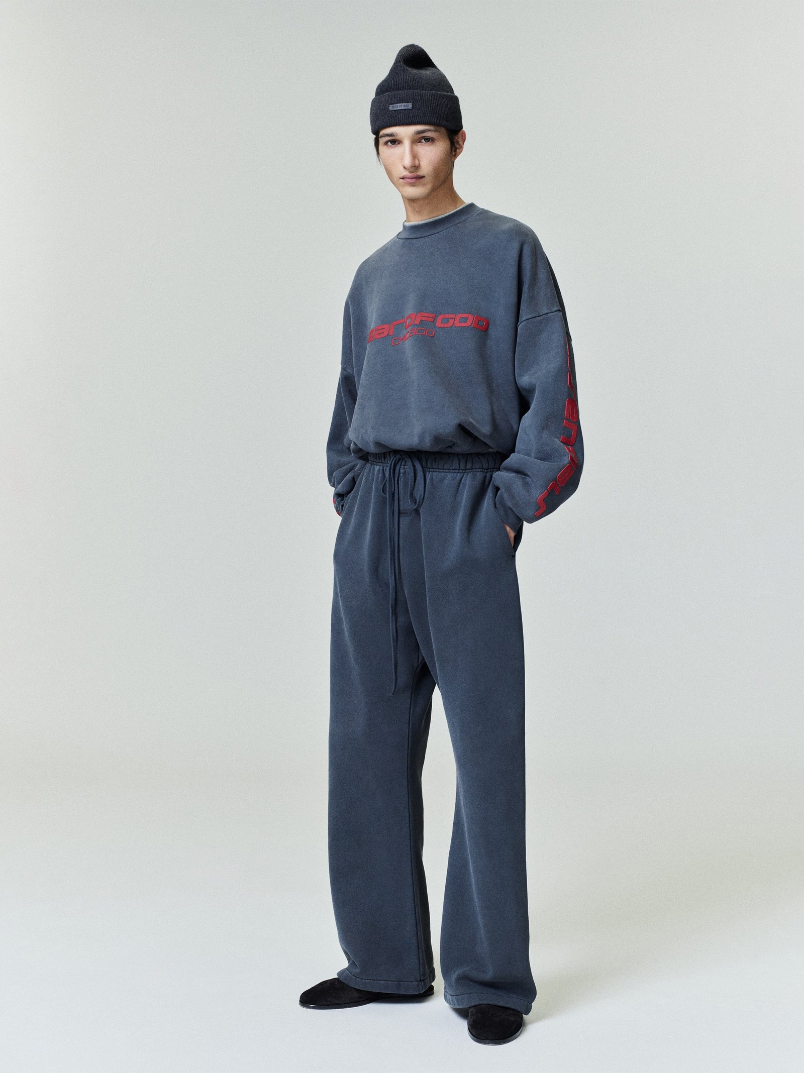 Heavy Fleece Flare Sweatpant - Image 2