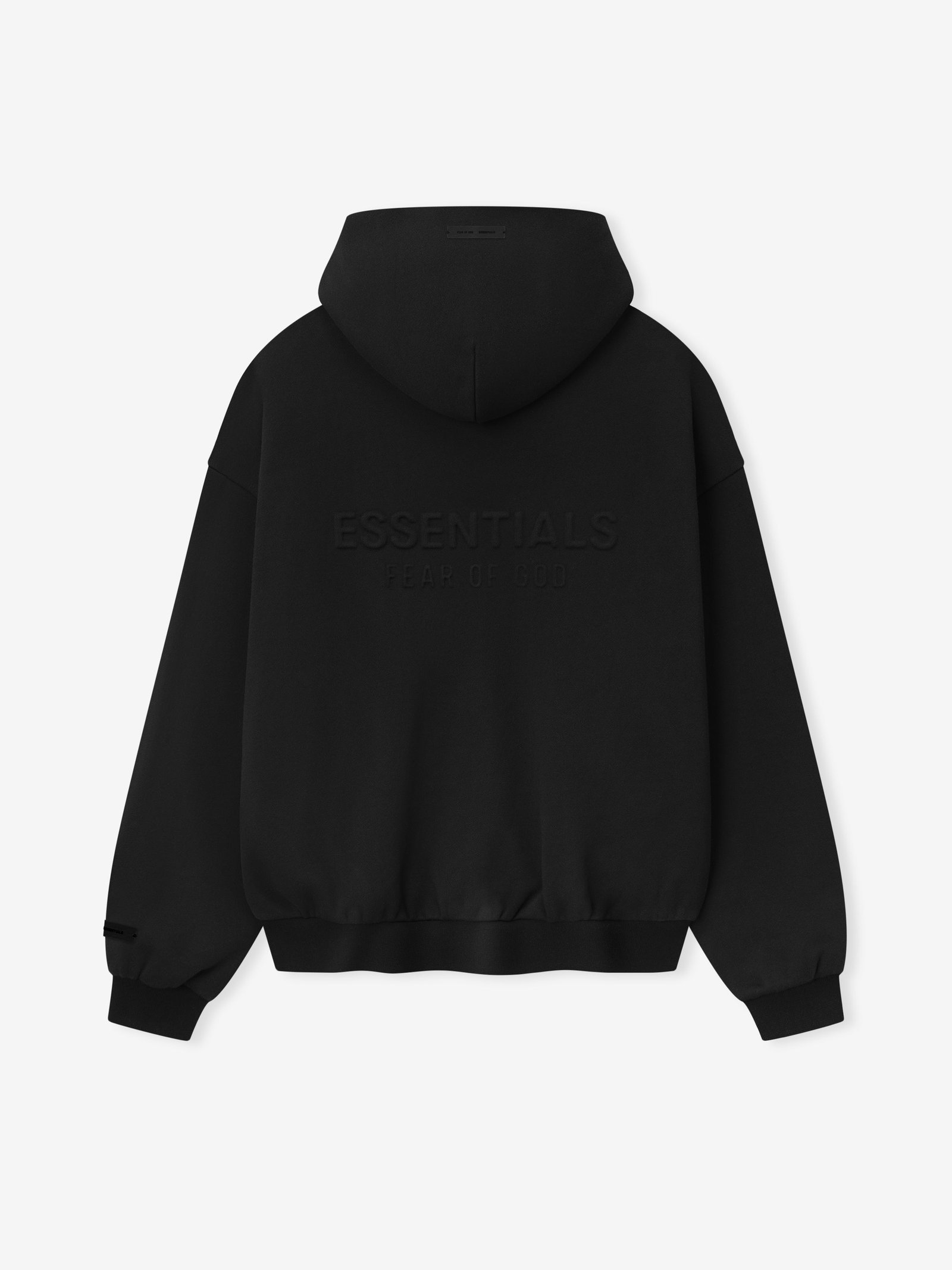 Embossed Classic Fleece Zip-Up Hoodie - Image 5
