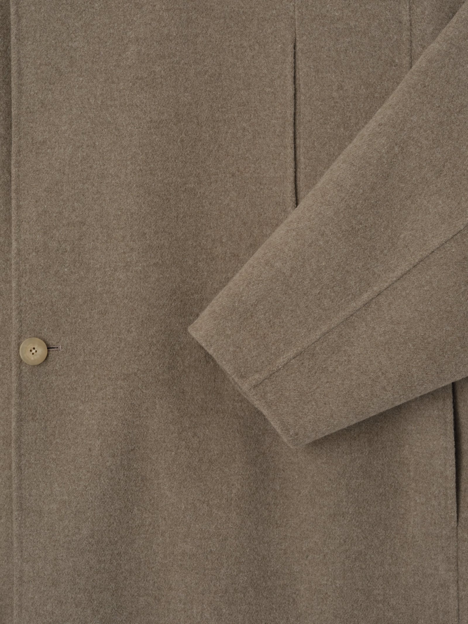 Wool Cashmere Highneck Coat - Image 6