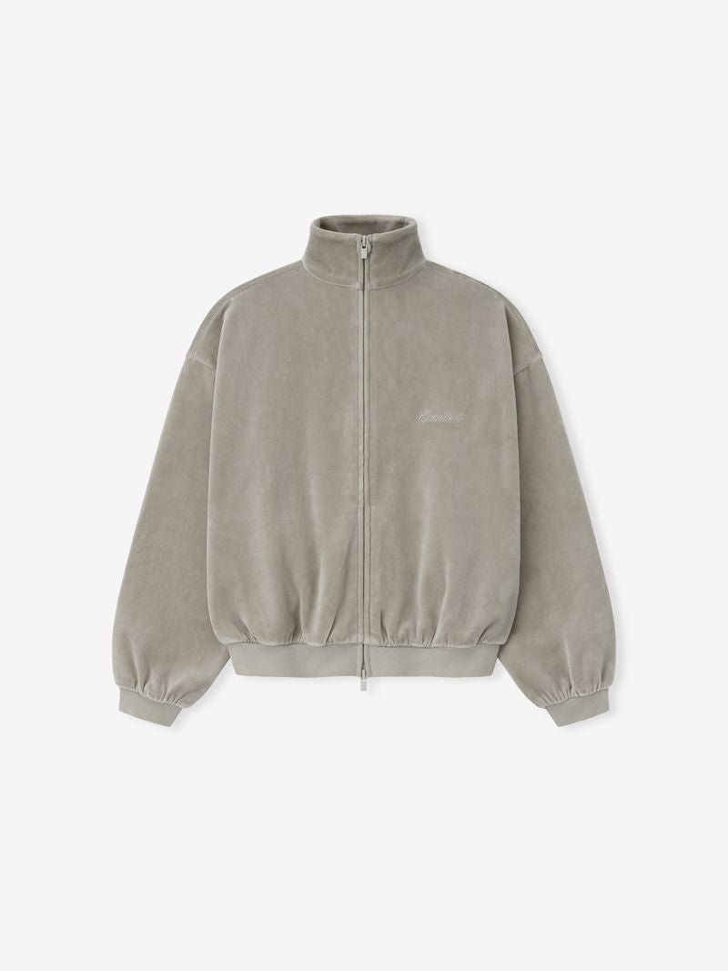Kids Velour Classic Track Jacket - Image 4