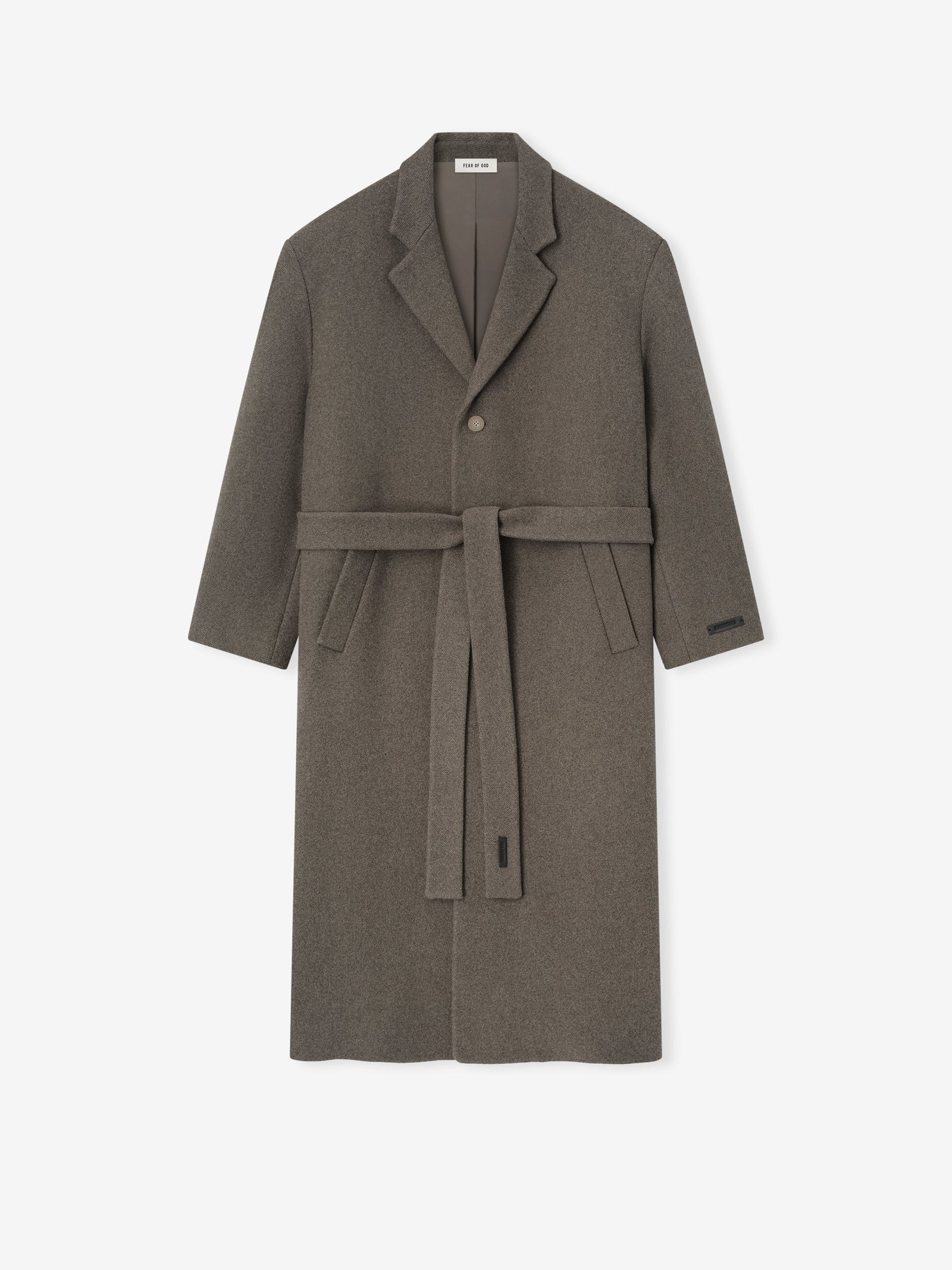 Wool Relaxed Coat - Image 5