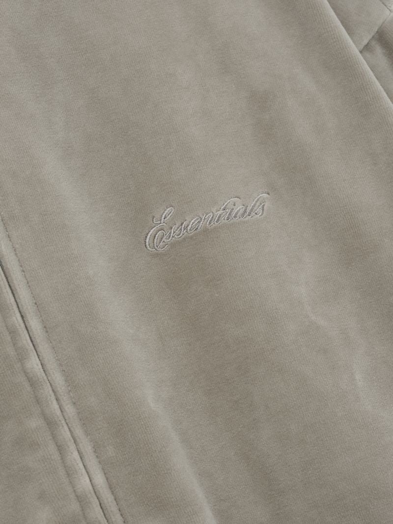Kids Velour Classic Track Jacket - Image 6